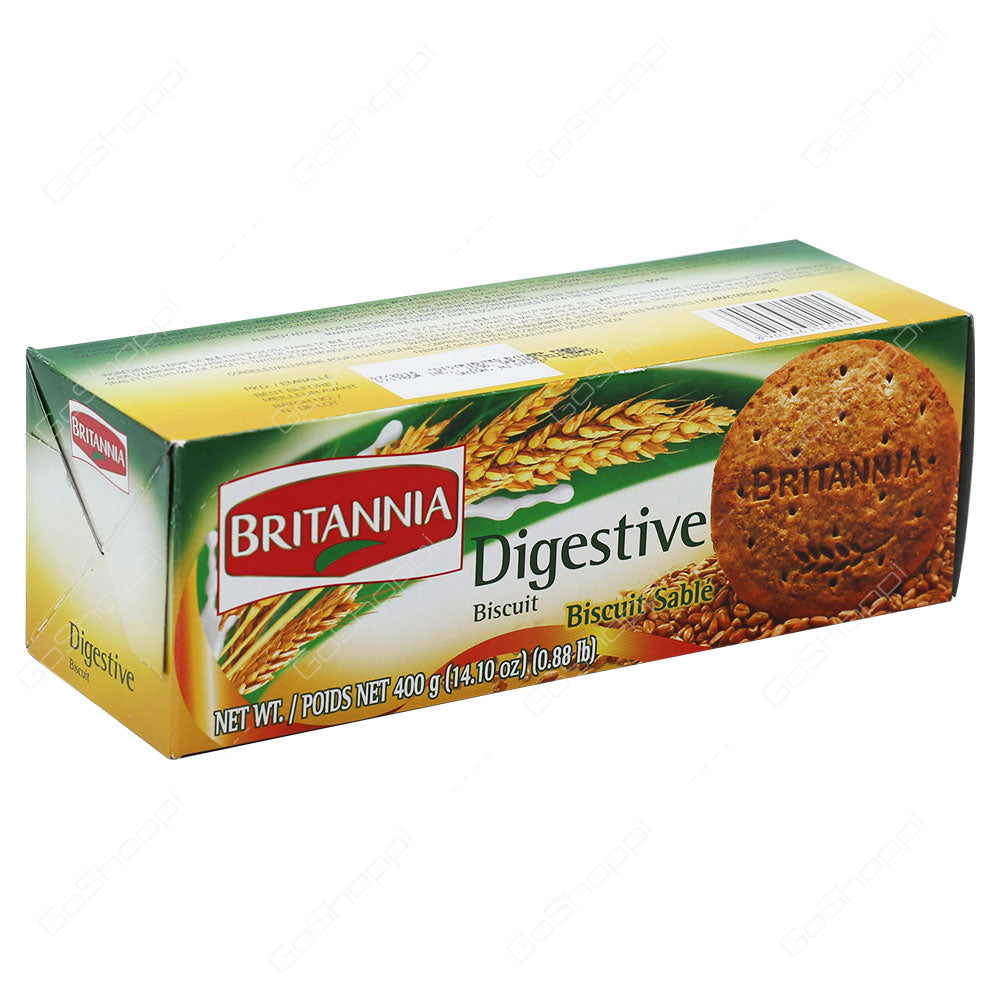 Britannia Digestive 400gm Fine India Grocers