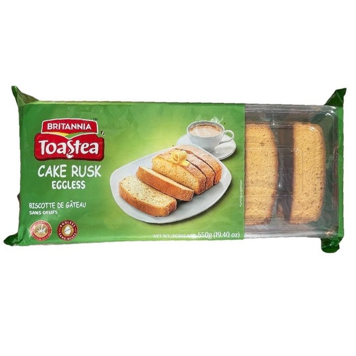 Britannia Cake Rusk Eggless 550g