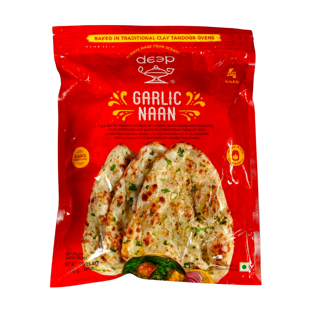 Deep Garlic Naan 5pcs