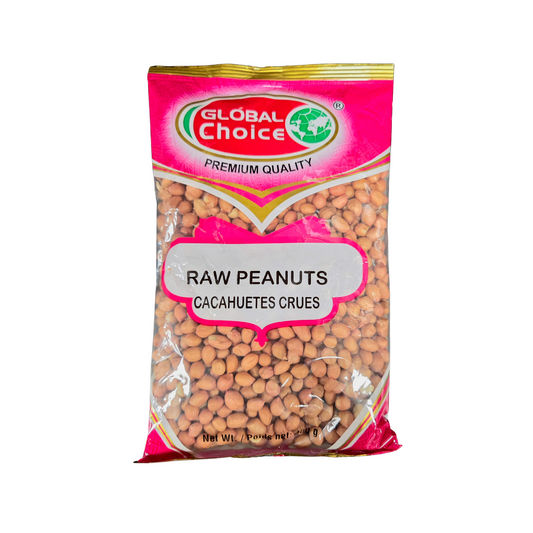 Global Choice Raw Peanuts 400g