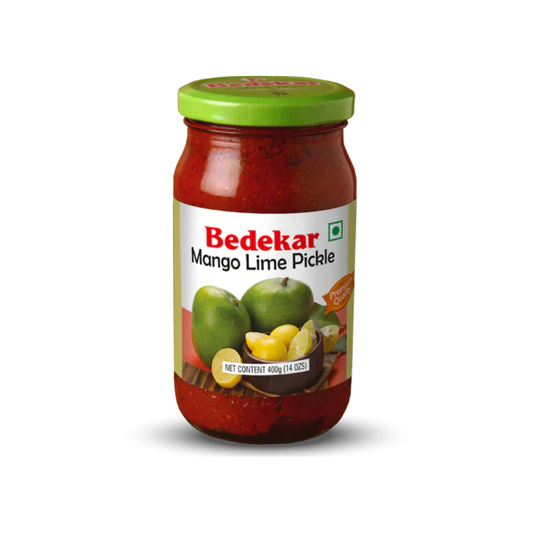 Bedekar Mango Lime Pickle 400g
