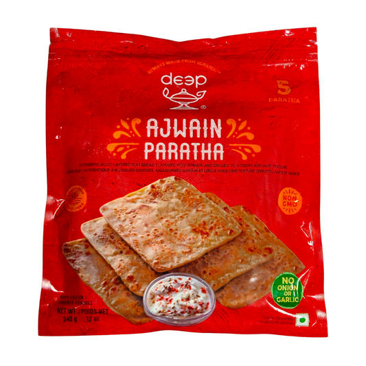 Deep Ajwain Paratha 4pcs