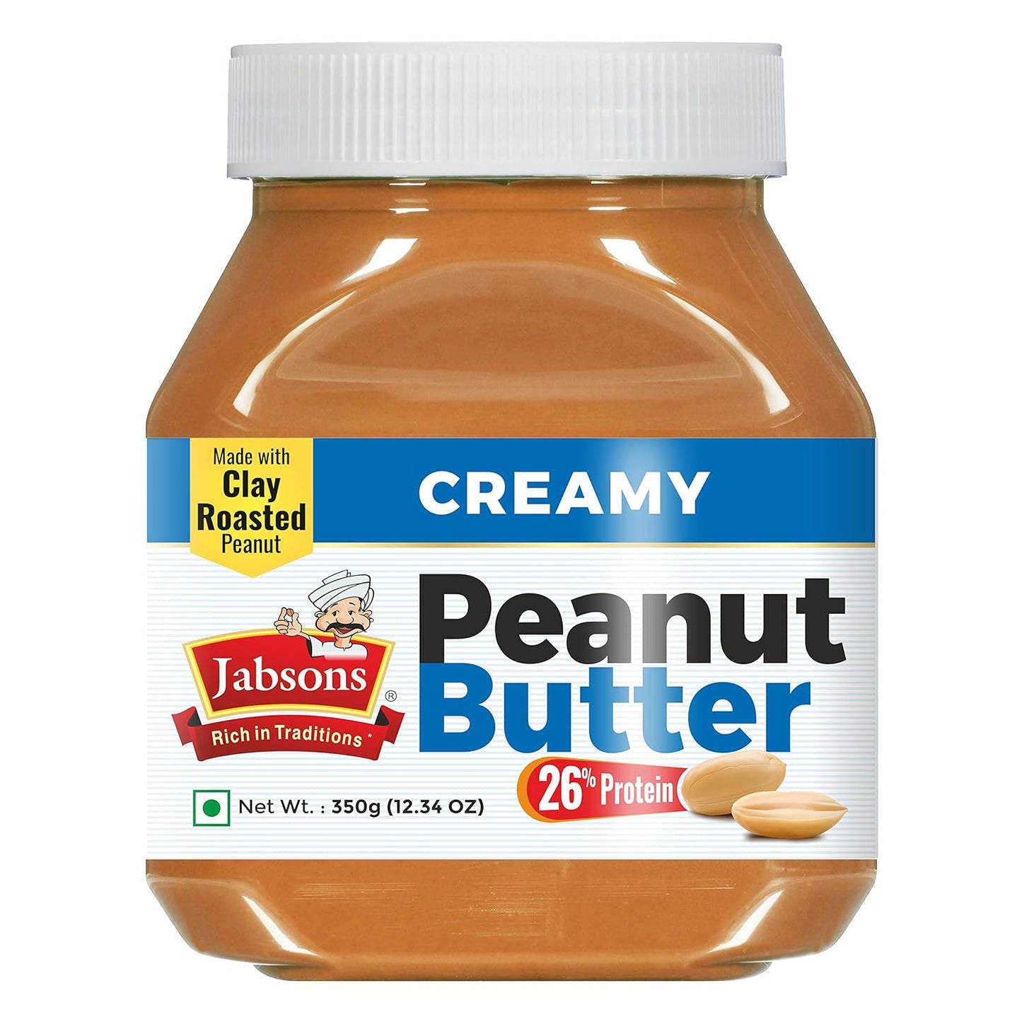 Jabsons Creamy Peanut Butter 350gm