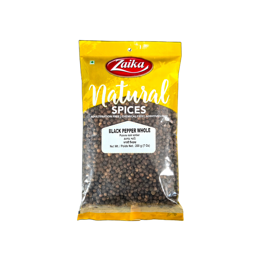 Zaika Black Pepper Whole 200g