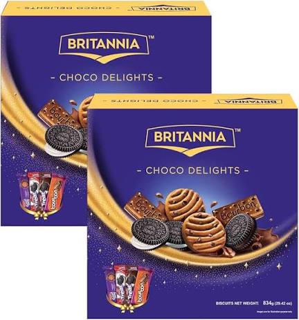 Britannia Choco Delight Gift Pack 834g