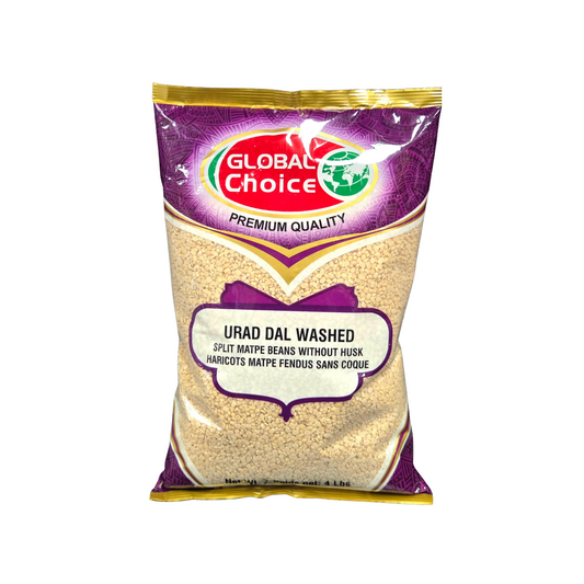 Global Choice Urad Dal Washed 4lb
