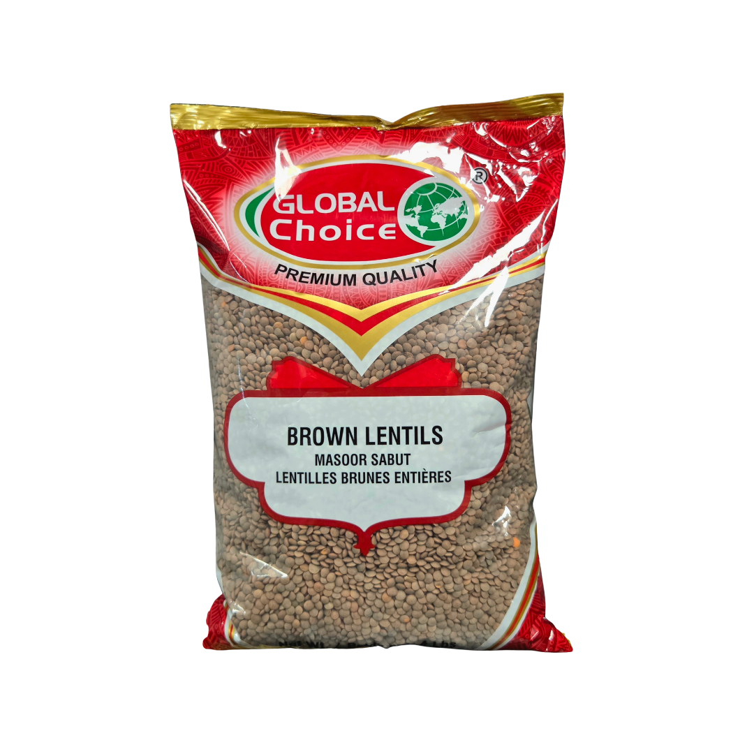 Global Choice Brown Lentils 4lb