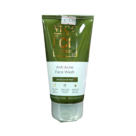 VLCC Clinic 89 Anti Acne Face Wash 150ml