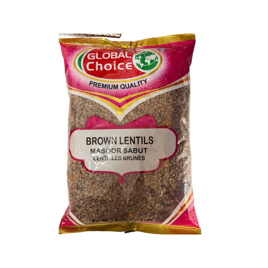 Global Choice Masoor Whole (Brown) 2lb