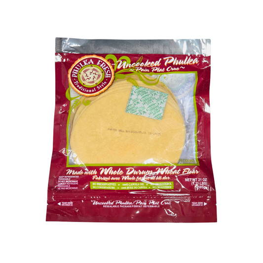 Phulka Fresh Uncooked Phulka 595g