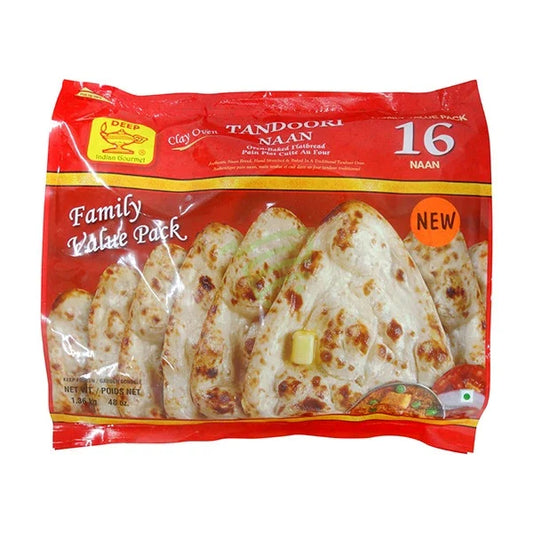 DEEP TANDOORI NAAN 16PC