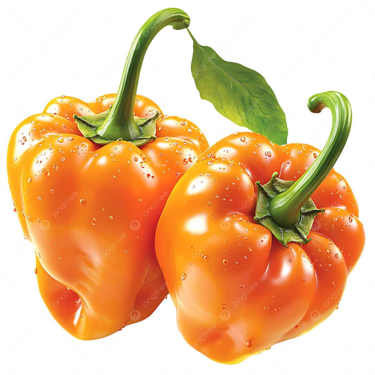 Fresh Orange Peppers /lb