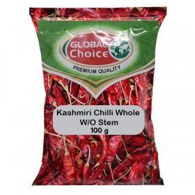 GC Kashmiri Chilli Whole W/O Stem 100g