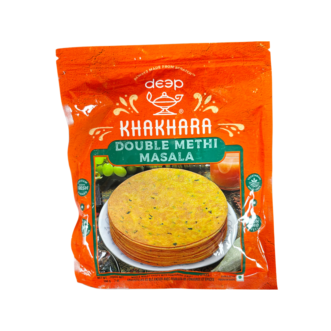 Deep Double Methi Masala Khakhara 200g