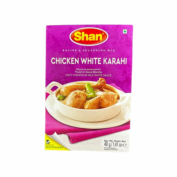 Shan Chicken White Karahi Masala 40g – Fine India Grocers