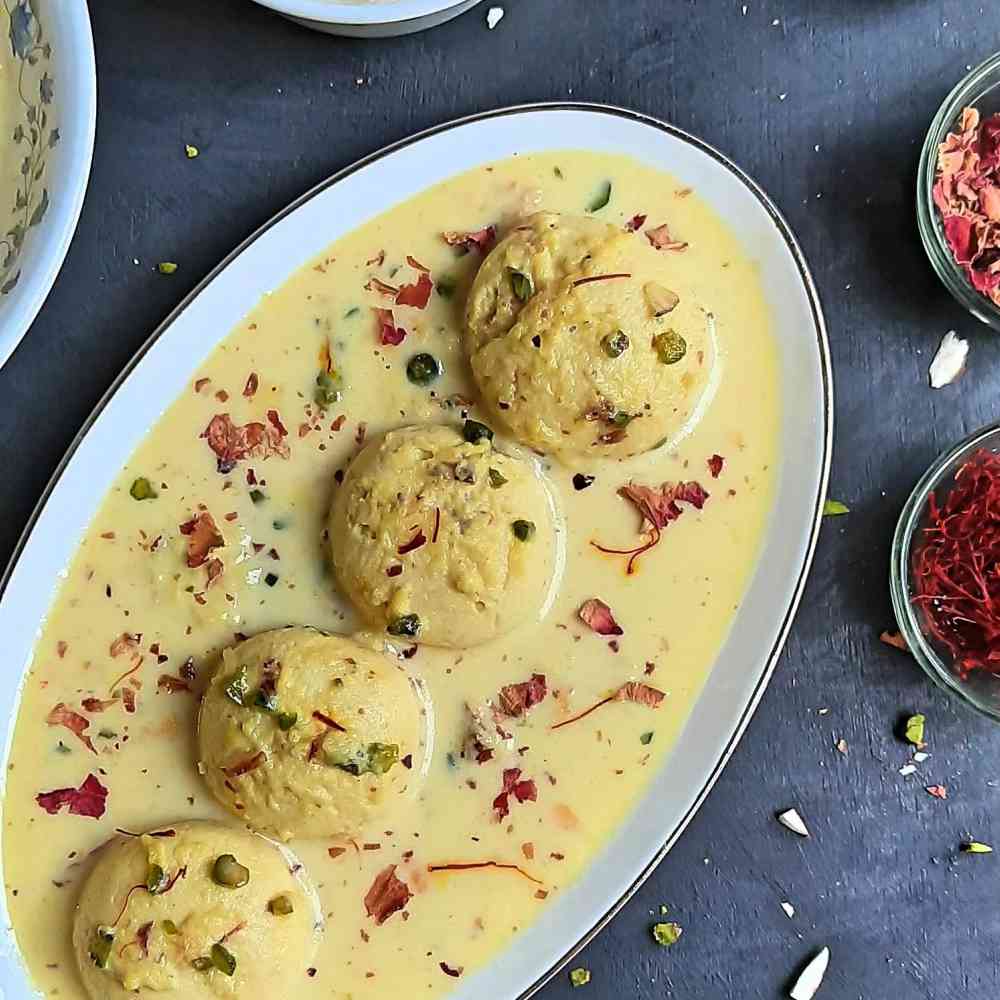 Savera Kesar Rasmalai 850g(12pc)