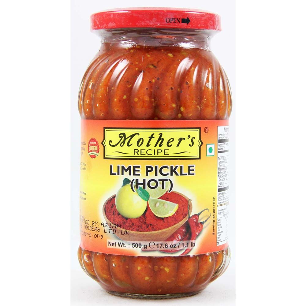 Mother's Lime Pickle Hot 500gm