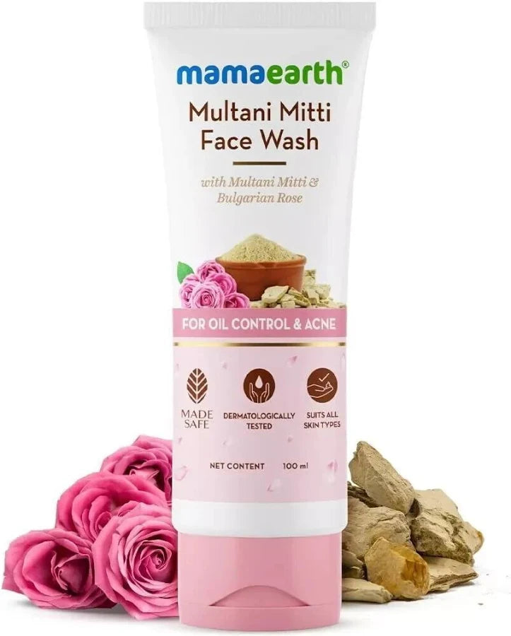 Mama Earth Multani Mitti Face Wash 100ml