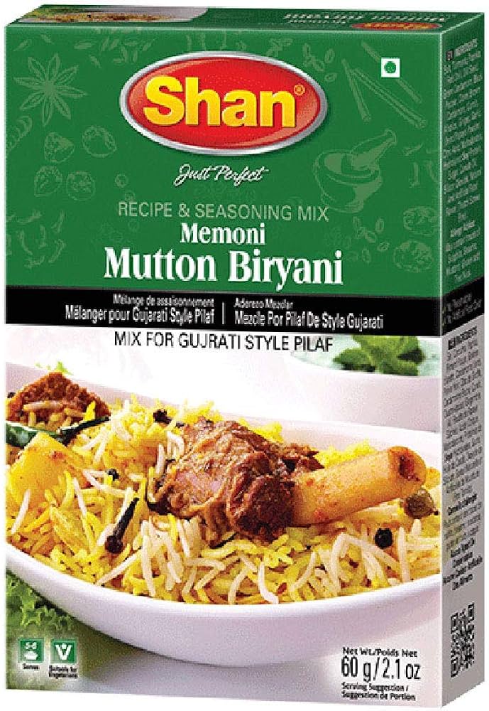 SHAN MEMOMI MUTTON BIRYANI 60G