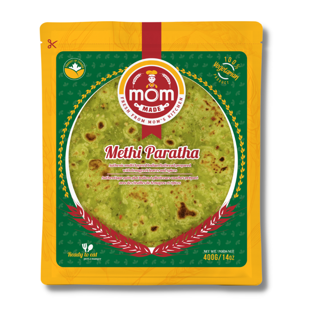 Mom Made Methi Paratha 4pc