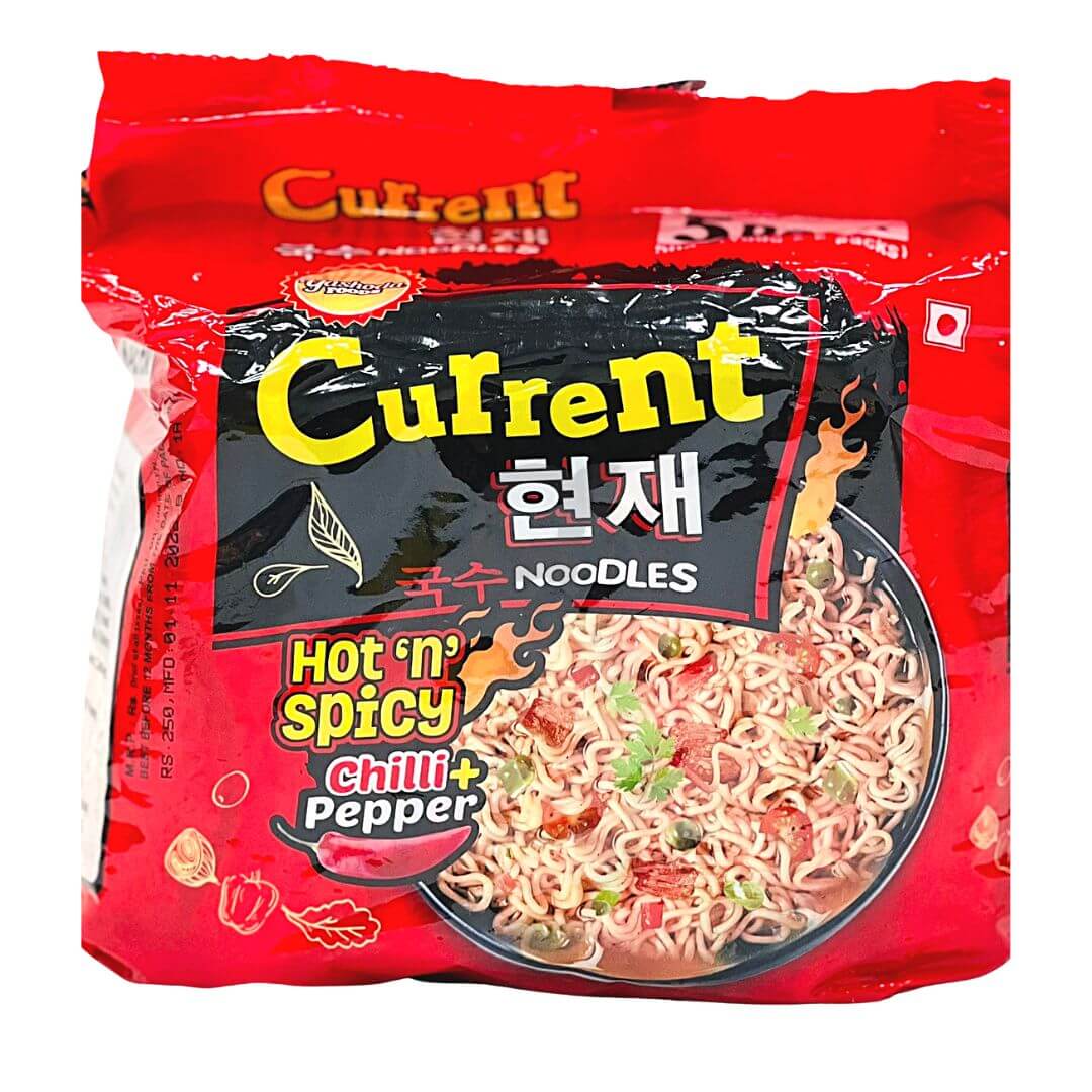 Current Hot and Spicy Noodles 500g(5 Packs)