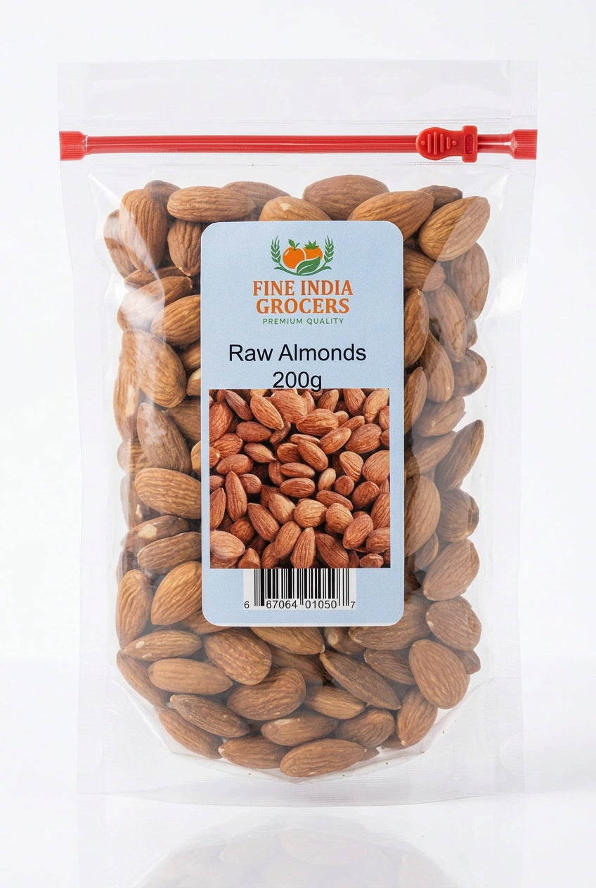 Raw Almonds 200g
