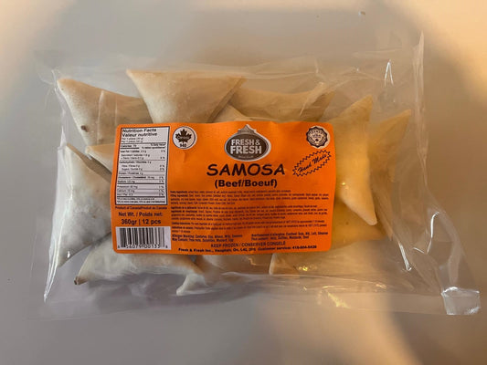 Fresh&Fresh Frozen Beef Samosa 360gm(12pc)