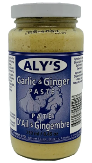 Aly's Garlic & Ginger Paste 250ml