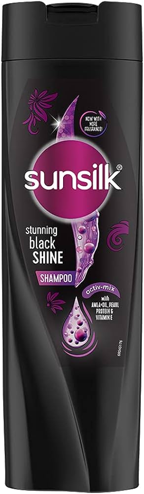 SUNSILK SHAMPOO BLACK