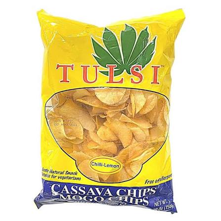 Tulsi Cassava Chipps Lemon Chilly 150g