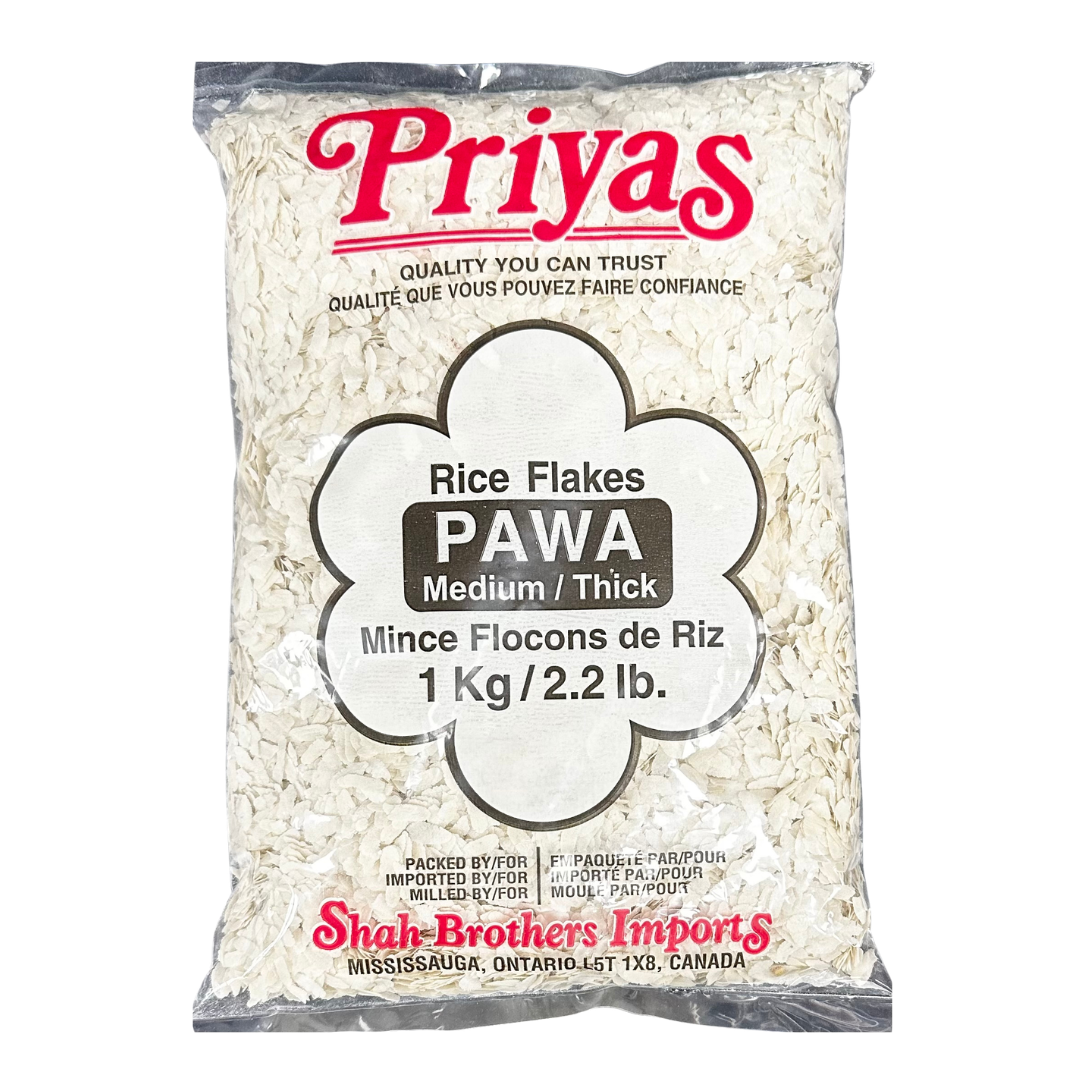 Priyas Medium Poha(Rice Flakes) 1kg