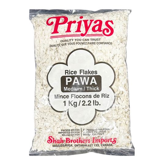 Priyas Medium Poha(Rice Flakes) 1kg