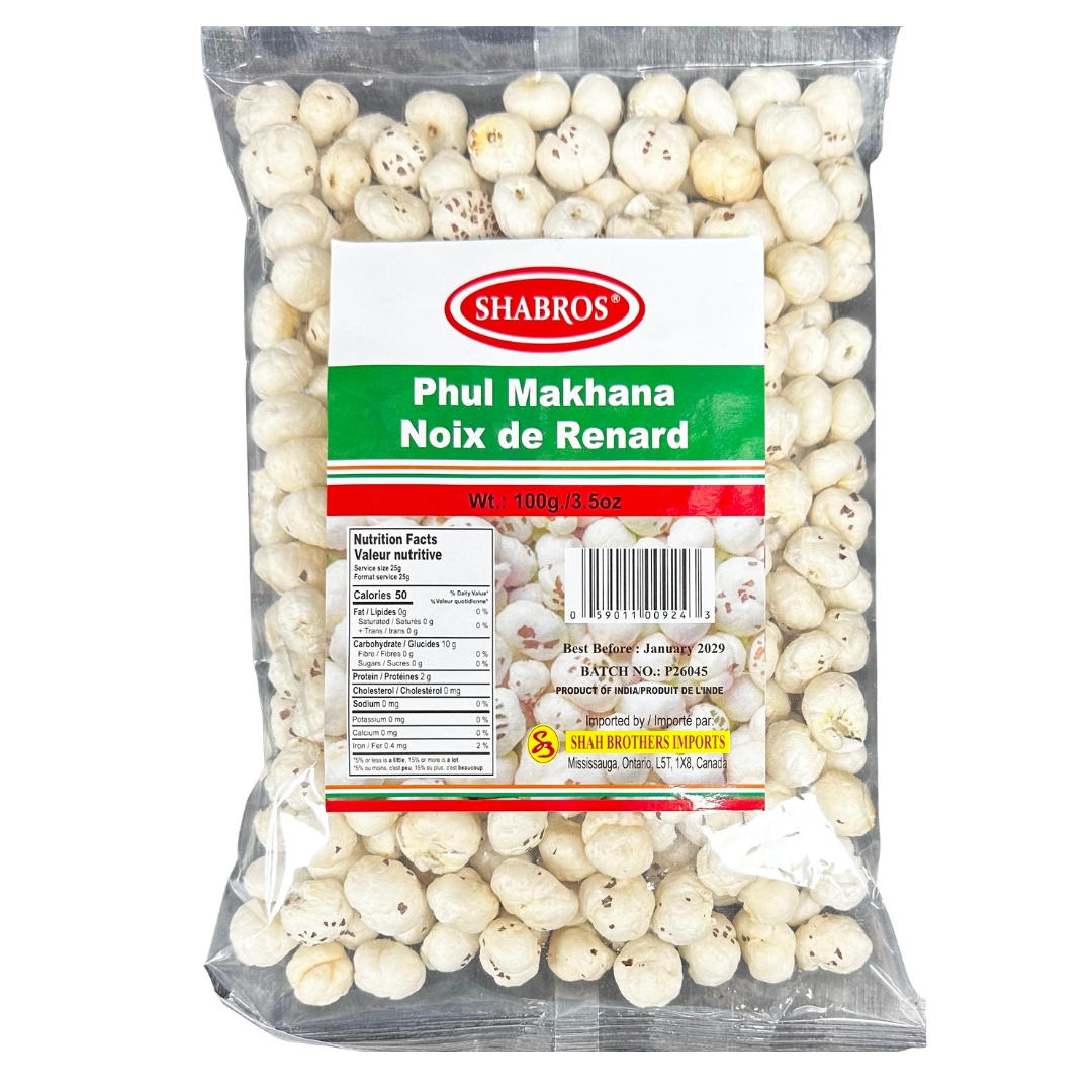 Shabros Phul Makhana 100g
