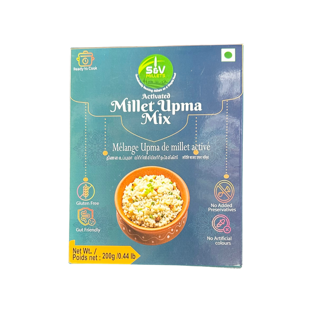 S&V Millets Activated Millet Upma Mix 200g