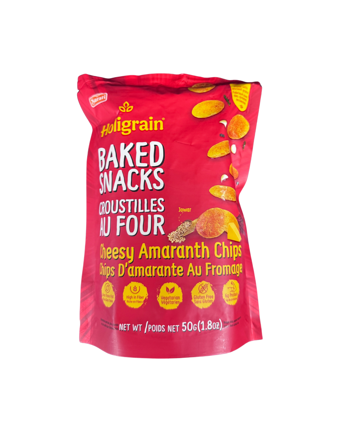Surati Cheesy Amaranth Chips 50g
