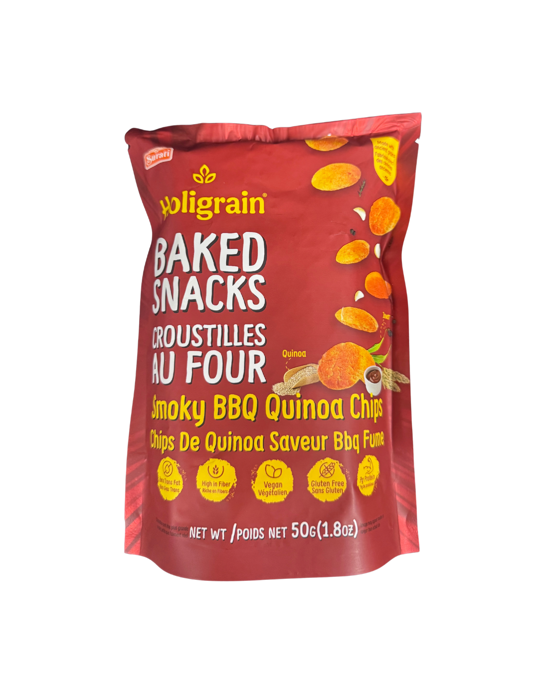 Surati Smoky BBQ Quinoa Chips 50g