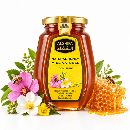 ALSHIFA Natural Honey 500g