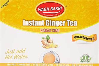 Wagh Bakri Ginger Instant Tea Mix 140gm