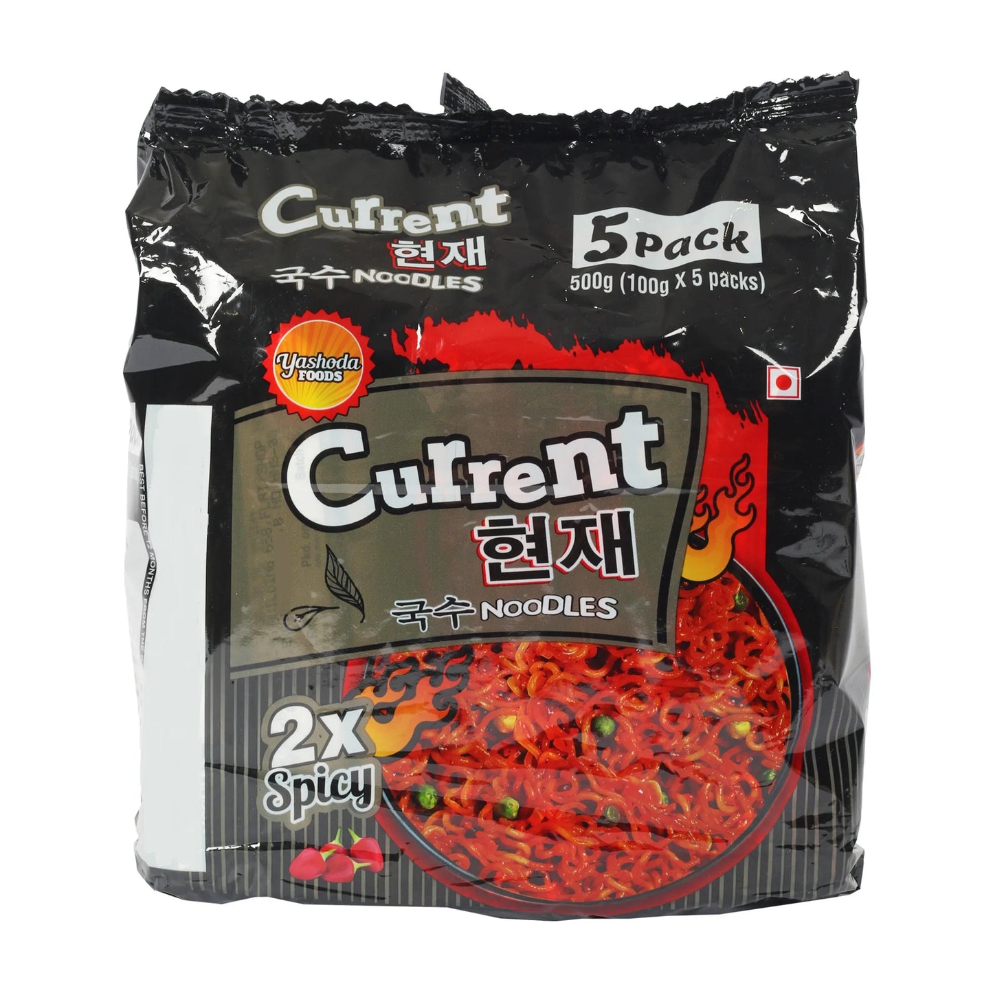 Current 2x Spicy Noodles 500g(5 Packs)