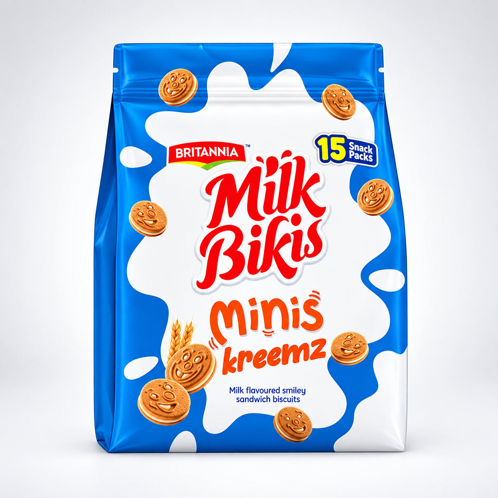 BR Milk Bikis Minis Kreemz 200g