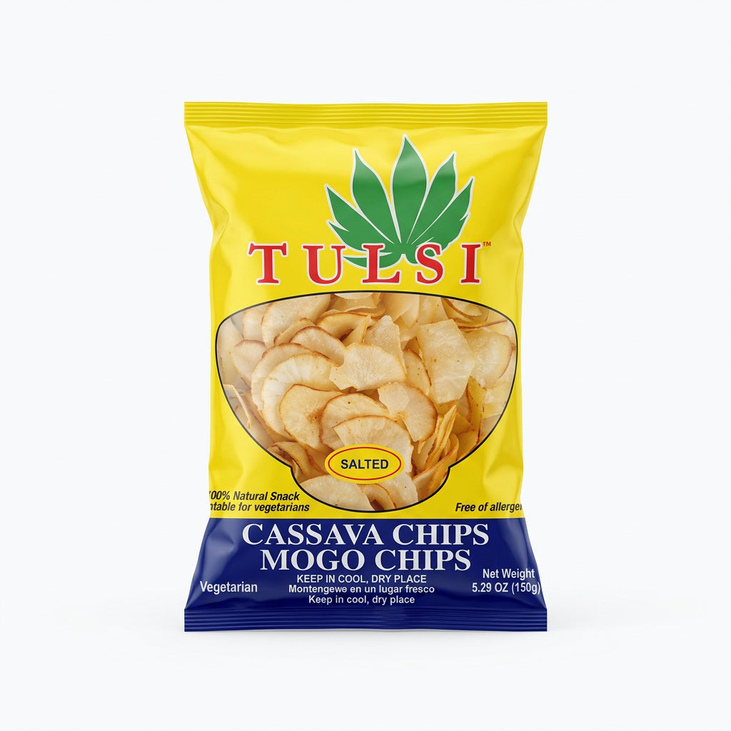 Tulsi Cassava Chips Salted 150g