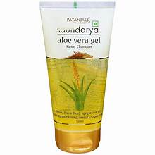 Patanjali Aloe Gel Kesar Chandan 150ml