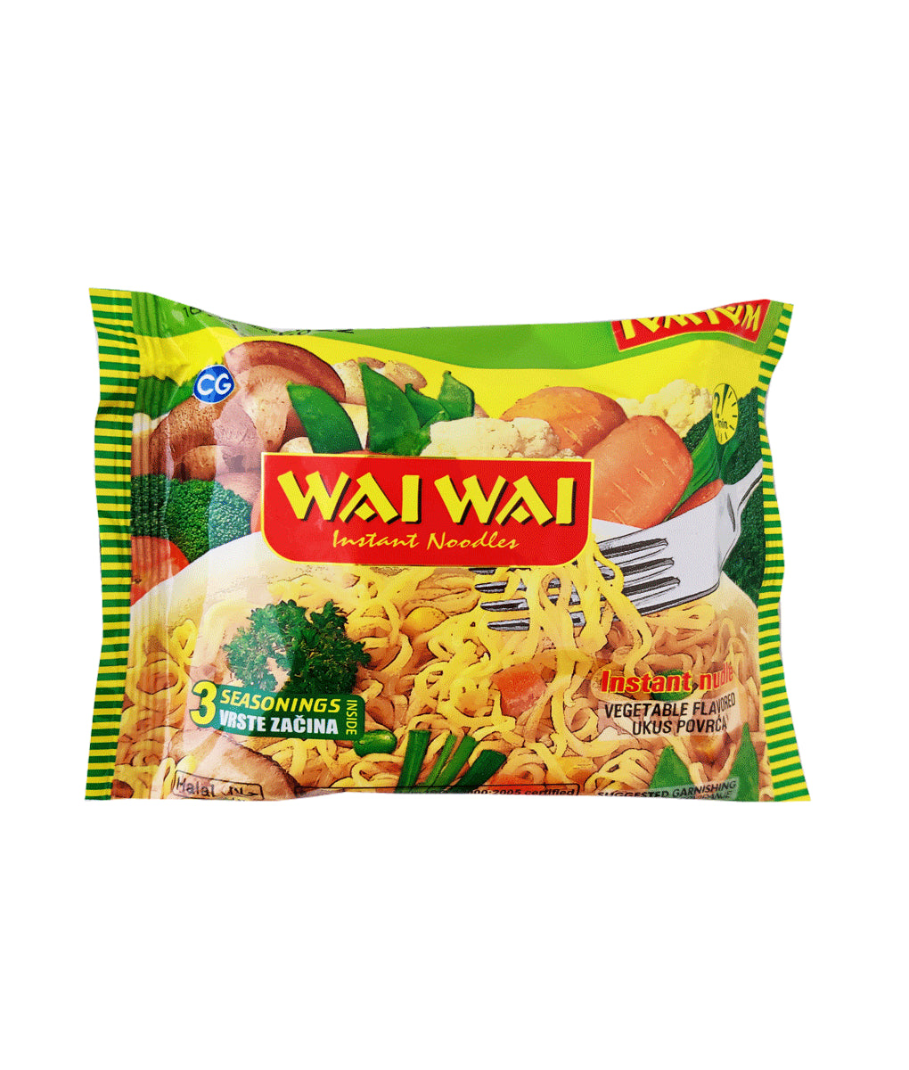 wai wai vegetable Noodles 75g