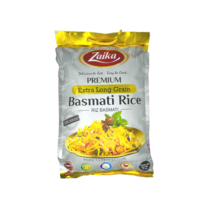 ZAIKA Basmati Rice 10lb