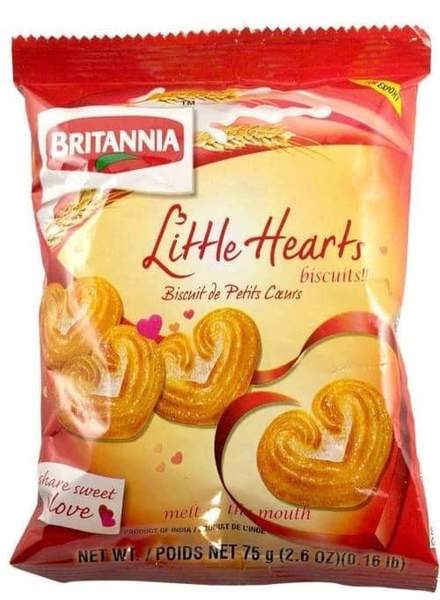 Britannia Little Hearts 75gm