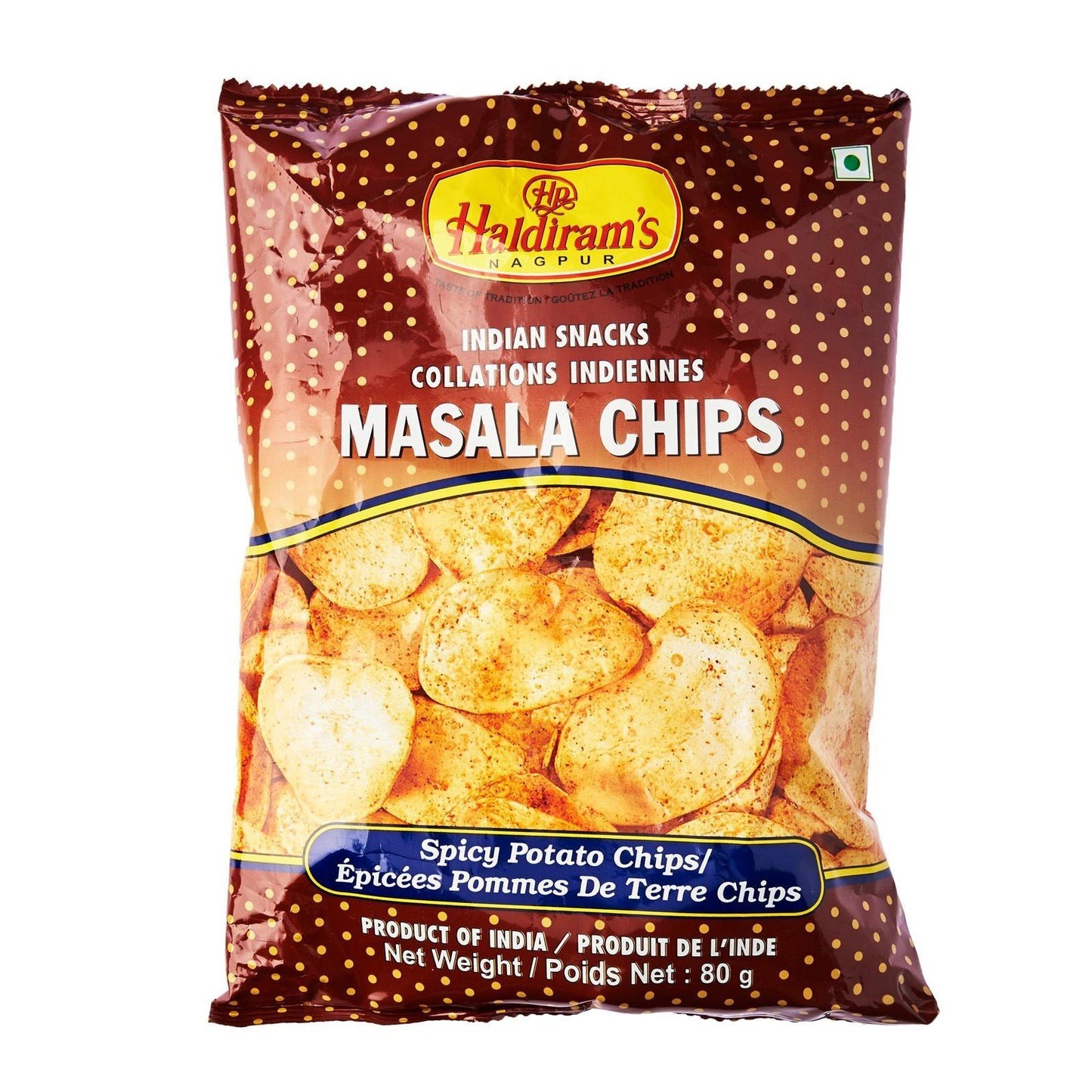 Haldiram Masala Chips 80gm