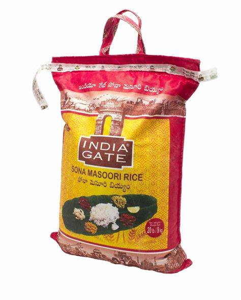 India Gate Sona Masoori 20lb
