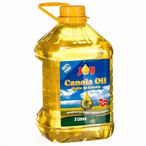 Joy Canola Oil 3 Liters